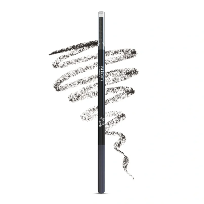 swatch 02 Nior On Point Micro Eyebrow Pencil - Soft Black