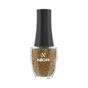 NIOR Glitter Nail Polish Glowy Amber