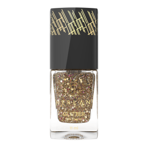 Herlan Glitter Nail Enamel Glistening Gold