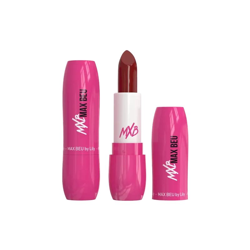 Max Beu Silk Finish Lipstick - 53