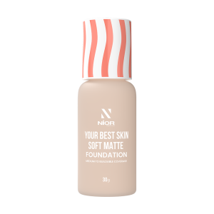 Nior Your Best Skin Soft Matte Foundation - Vanilla Ice (Fair) 30ml
