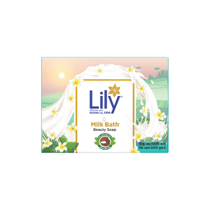 Lily Milk Bath Beauty Soap 100g
