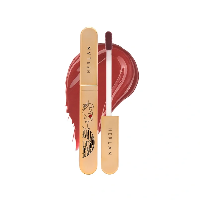 Herlan Airy Matte Liquid Lipstick-Bare Blush