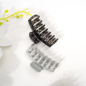 Barrel Jaw Clip - Gray/Transparent Black