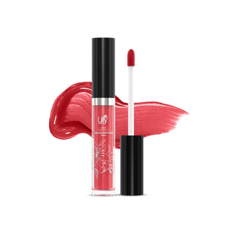 Lily-Lip-Semi_Matt_Dahlia Lily Semi Matt Liquid Lipstick- Dahlia