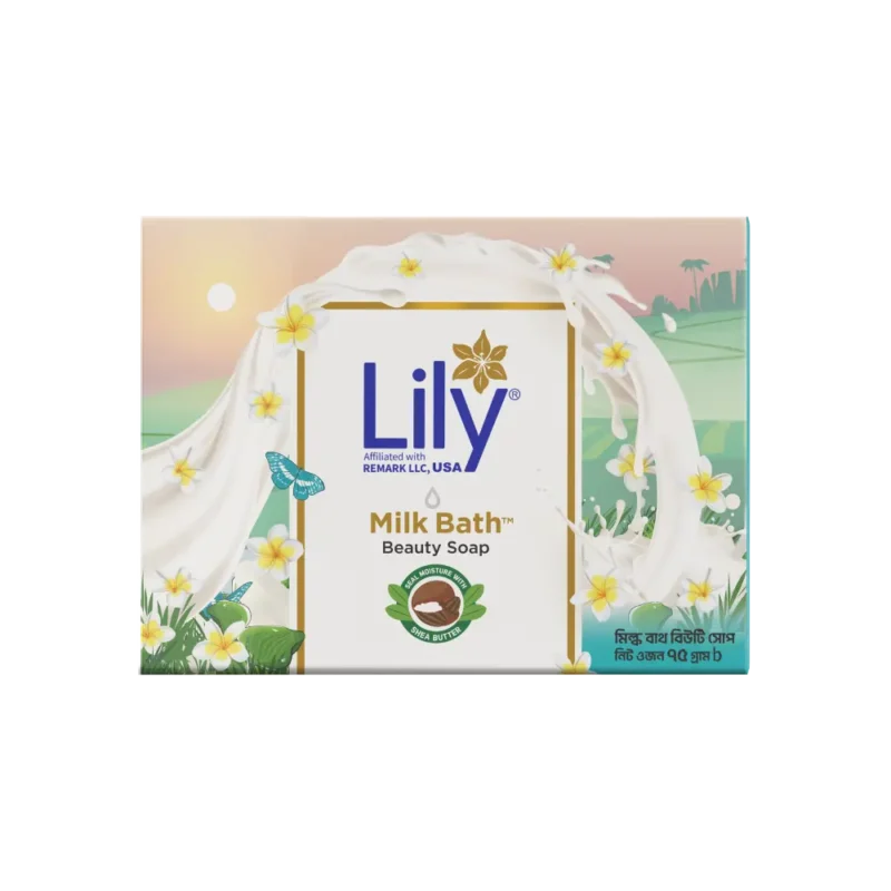Lily Milk Bath Beauty Soap 75g