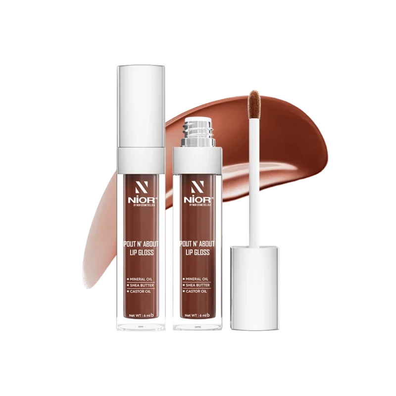 Toffee-Temptation Nior Pout N About Lip Gloss - Toffee Temptation