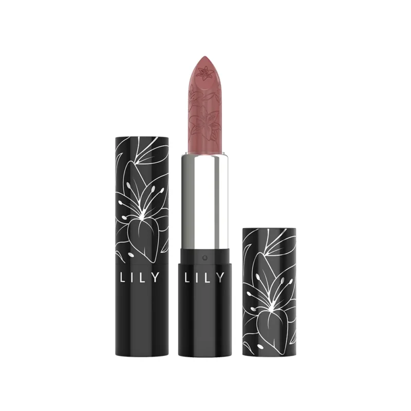 Caramel Lily Satin Lipstick - Caramel