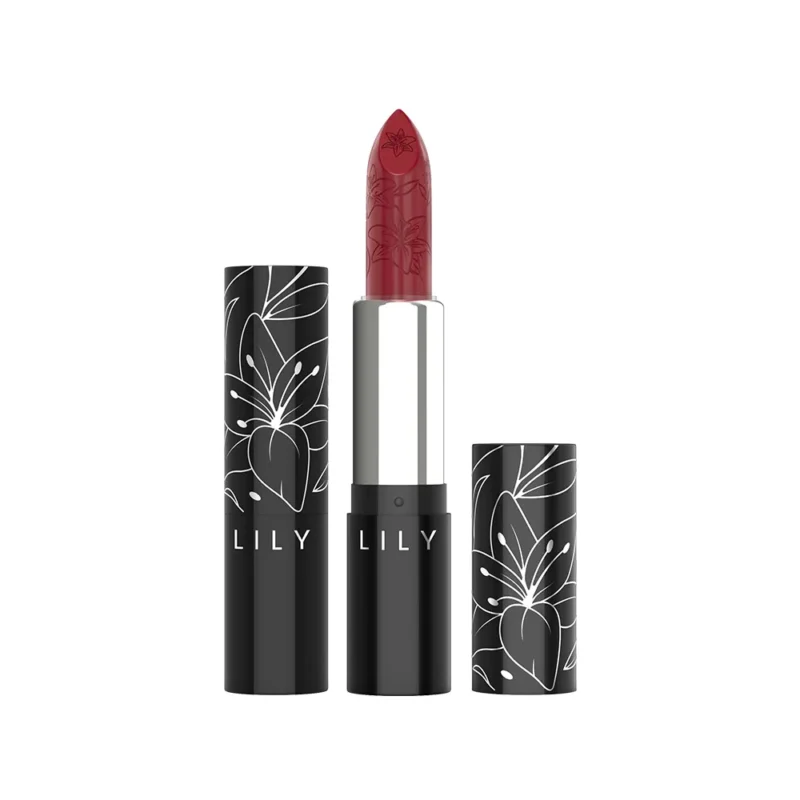 Cherry Lily Satin Lipstick- Cherry