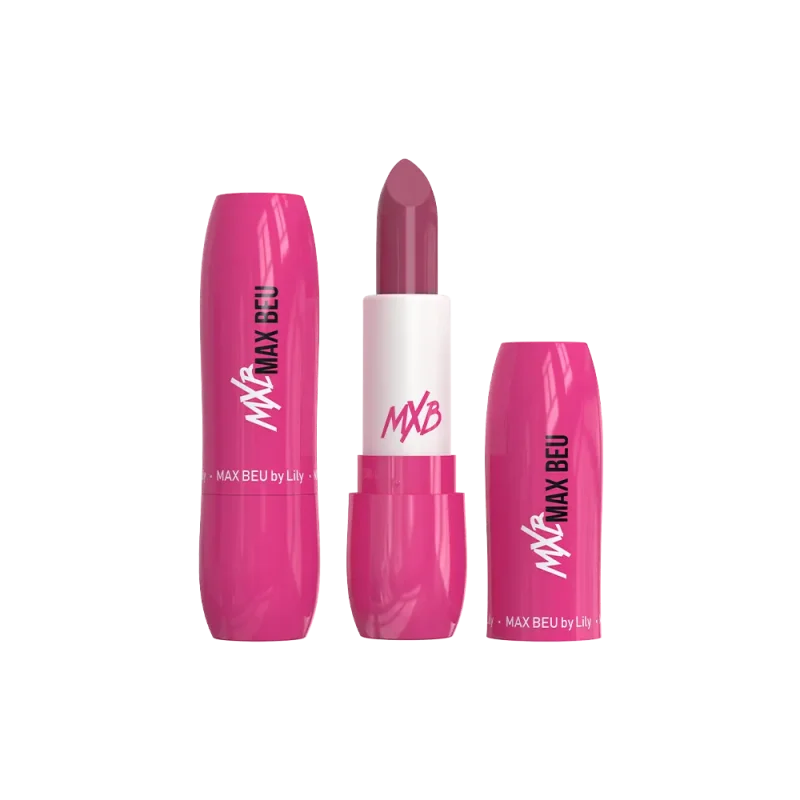 Max Beu Silk Finish Lipstick - 61