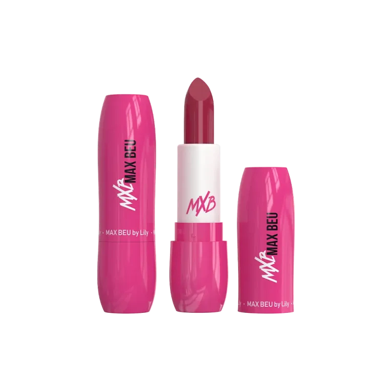 Max Beu Silk Finish Lipstick - 62