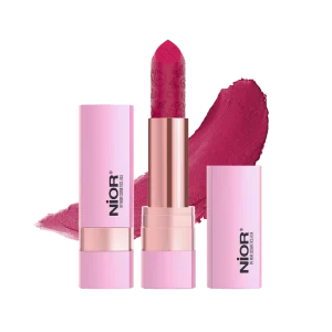 NIOR No Transfer Retro Matte Lipstick Fuchsia Flirt 70