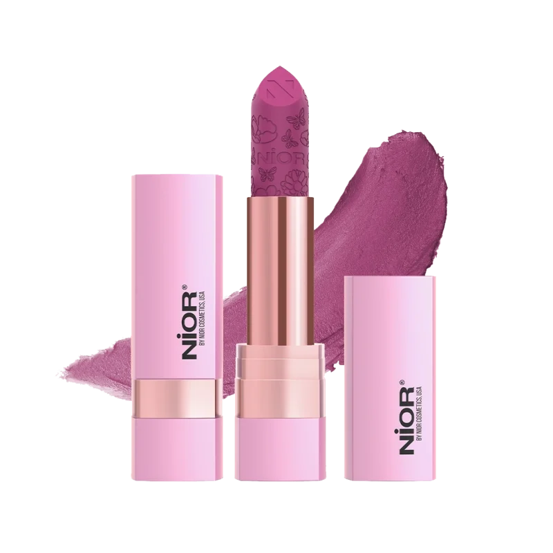 NIOR No Transfer Retro Matte Lipstick Moonlit Mauve 17