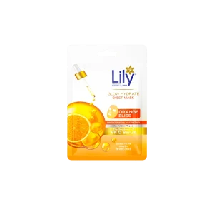 Lily Glow Hydrate Sheet Mask Orange Bliss 25ml
