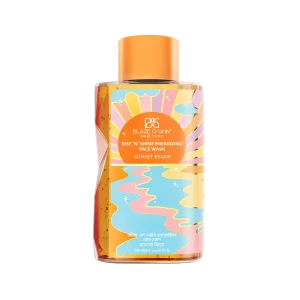 Blaze O' Skin Rise ‘N’ Shine Energizing Face Wash - Sunset Beads 250ml