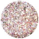 Glitter Nail Enamel Glistening Gold