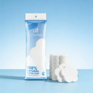 Lily Essentials Easy Erase Cotton Pad Flower Shaped