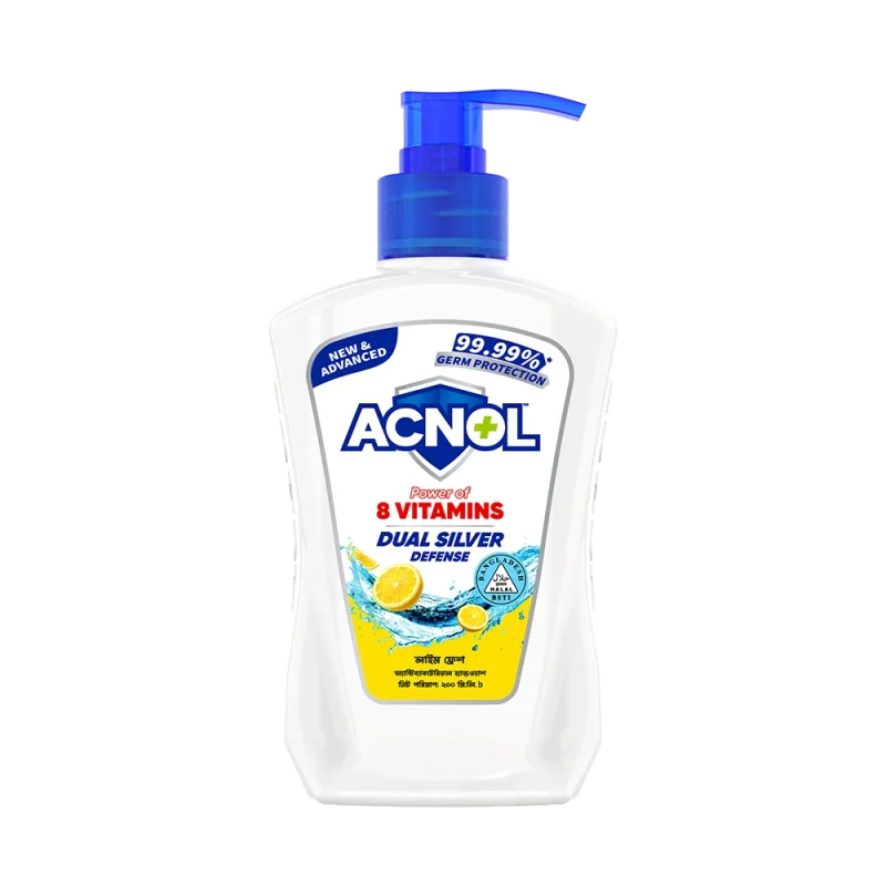 New - Acnol Lime Fresh Handwash 200ml - Front.672 Revise