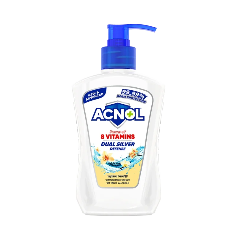 New - Acnol Vanila Delight Handwash 200ml - Front.673 Revise 2 copy
