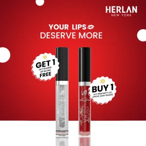 Lily Semi Matt Liquid Lipstick and lipgloss B1G1