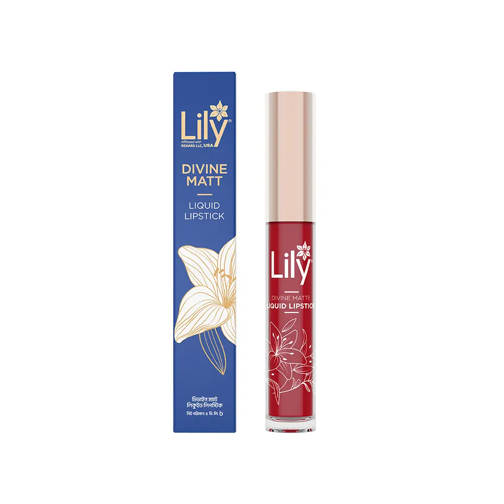 Lily Divine Matt Liquid Lipstick - SIREN - Herlan