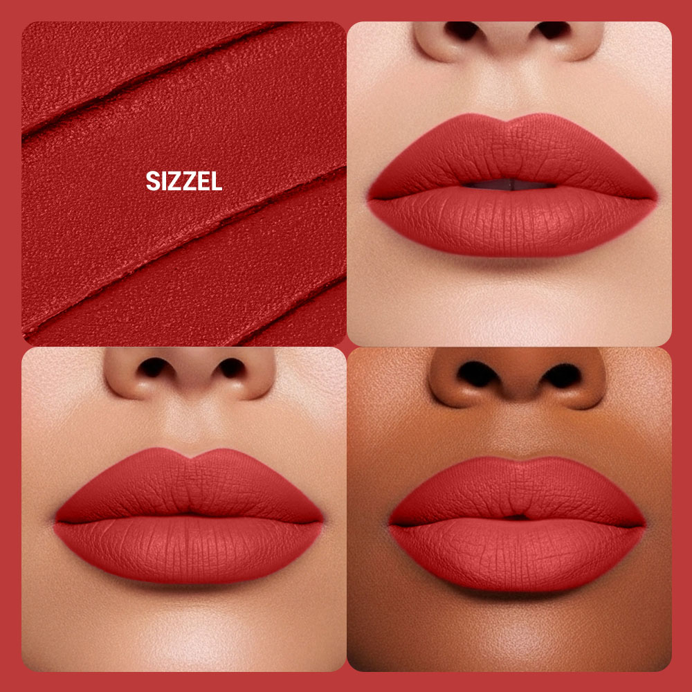 Lily Divine Matt Liquid Lipstick - SIZZLE - Herlan