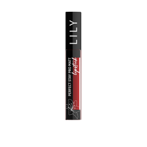 Lily Perfect Stay Pro Matte Liquid Lipstick Petal Red-43
