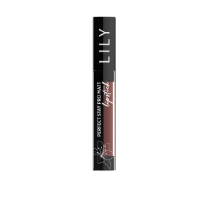 Lily Perfect Stay Pro Matte Liquid Lipstick Ash Plum-24