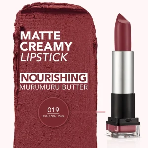 Flormar HD Weightless Matte Lipstick - 019 Millennial Pink