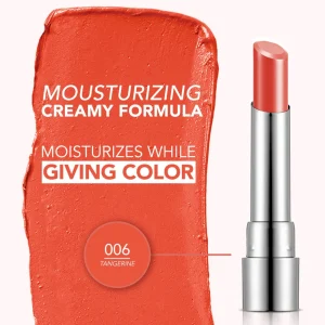 Flormar Sheer Up New Lipstick - 006 Tangerine