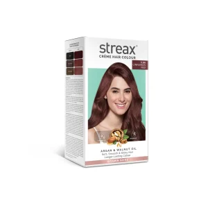 STREAX CREME HAIR COLOUR (CINNAMON RED)-140ML
