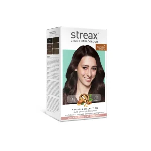 STREAX CREME HAIR COLOUR (NATURAL BROWN)-140ML