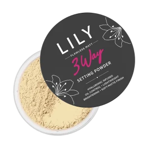 Lily Flawless Matt 3Way Setting Powder-Golden Glow