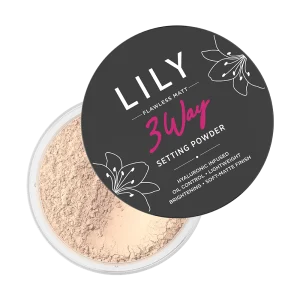 Lily Flawless Matt 3Way Setting Powder-Ivory Dream
