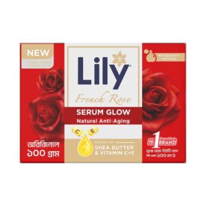 Lily Serum Glow Soap French Rose - 100gm